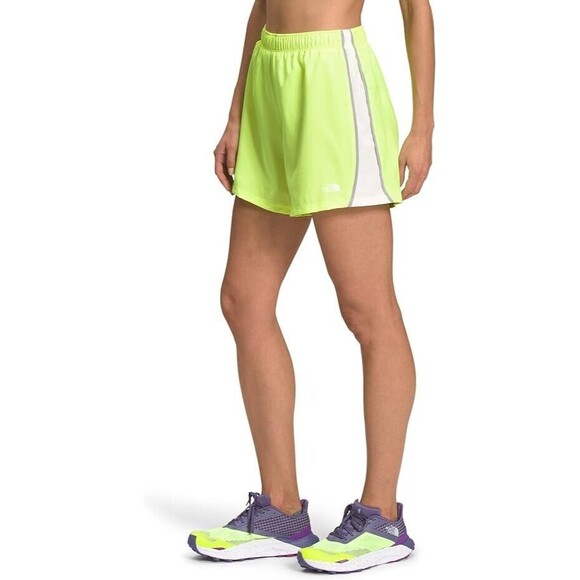 The North Face Womens Elevation Shorts, Led Yellow, S - Picture 2 of 3